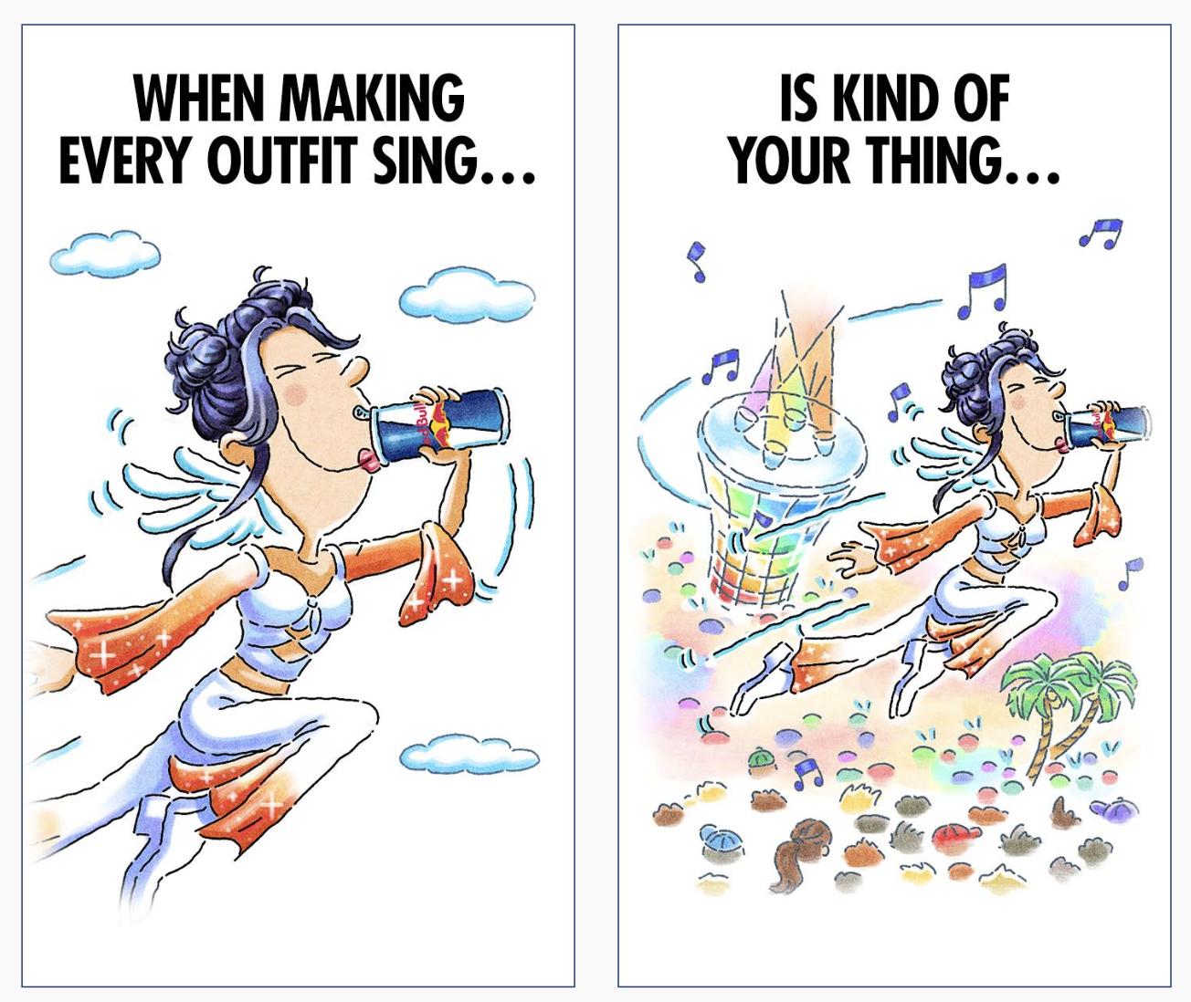 When Making Every Outfit Sing...